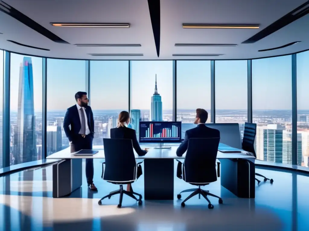 Equipo de expertos analizando ETFs Análisis de ETFs para proteger cartera en crisis