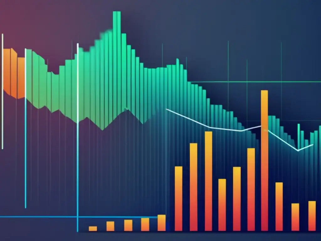 Gráfico de mercado dinámico y detallado Análisis técnico para inversiones: Gráfico de mercado de valores detallado en 8k