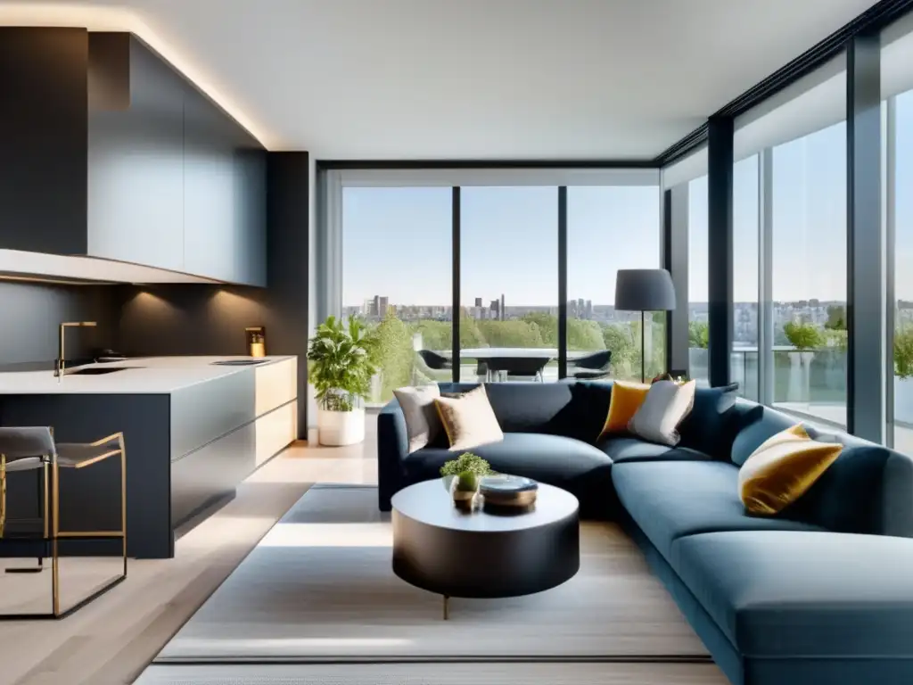 Apartamento renovado con diseño moderno Apartamento renovado muestra éxito proyecto inmobiliario - Métricas de éxito proyecto inmobiliario