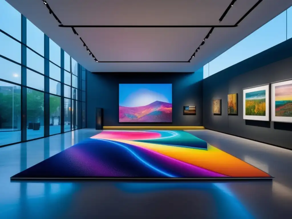 Arte contemporáneo en galería luminosa Inversión en arte: accesibilidad y diversidad en galería contemporánea