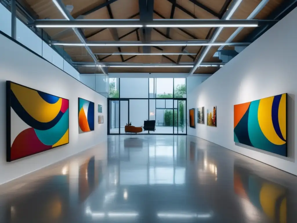 Galería de arte contemporáneo Inversión en arte y coleccionables: accesibilidad en galería de arte contemporáneo