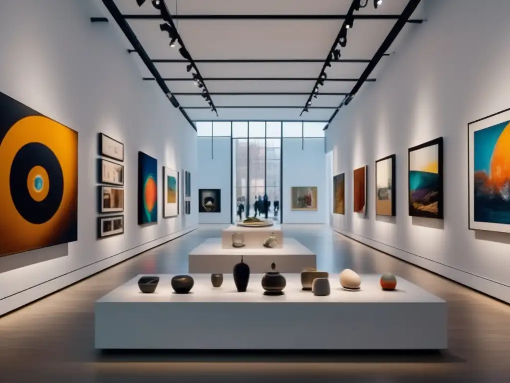 Exclusiva galería de arte con obras impresionantes Exposición arte contemporáneo: Aspectos fiscales inversiones arte coleccionables