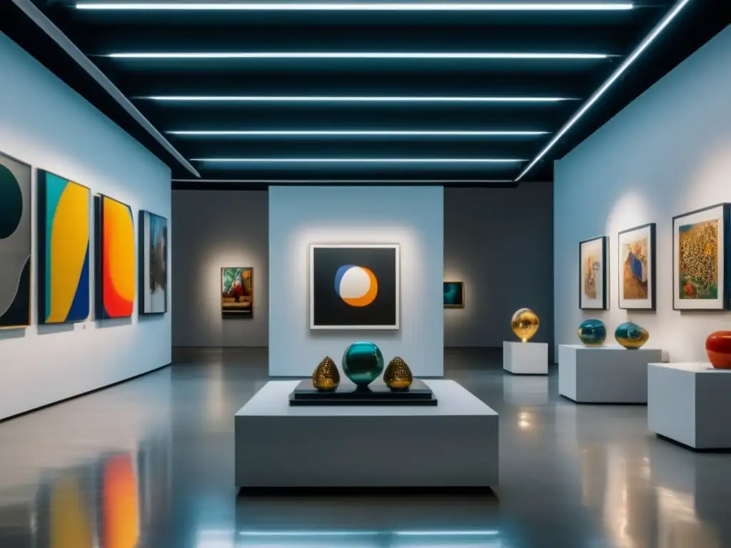 Galería de arte moderno en 8k Galería de arte en 8k: inversión en arte y coleccionables: accesibilidad