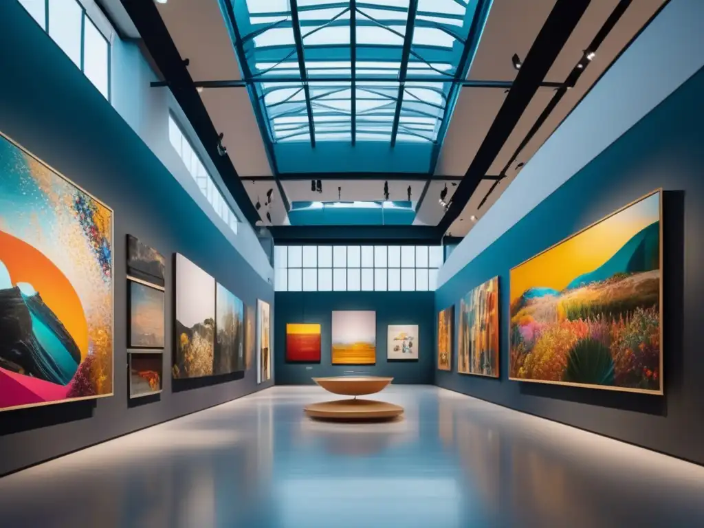 Una exposición de arte vibrante y diversa con obras fascinantes Exposición de arte vibrante, con obras únicas y conversaciones inspiradoras