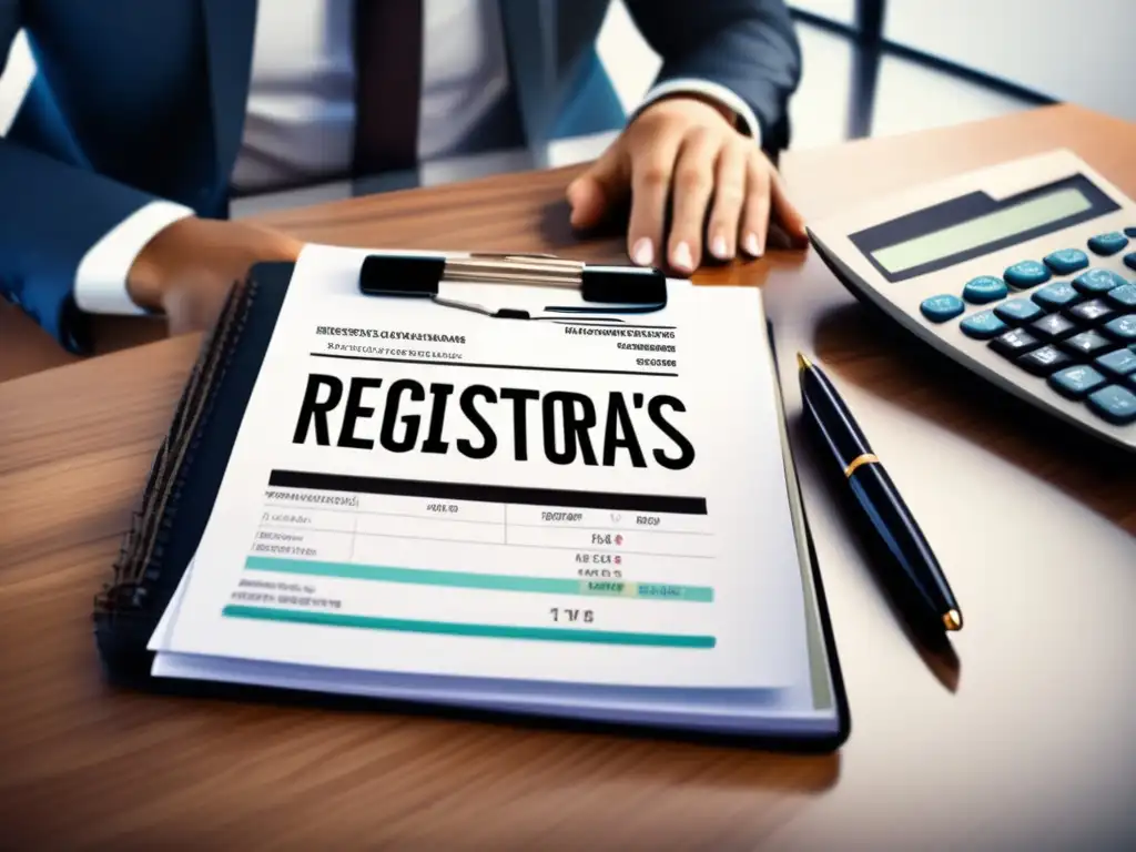 Oficina moderna con asesor fiscal Asesor fiscal profesional: Obligaciones fiscales inversionista