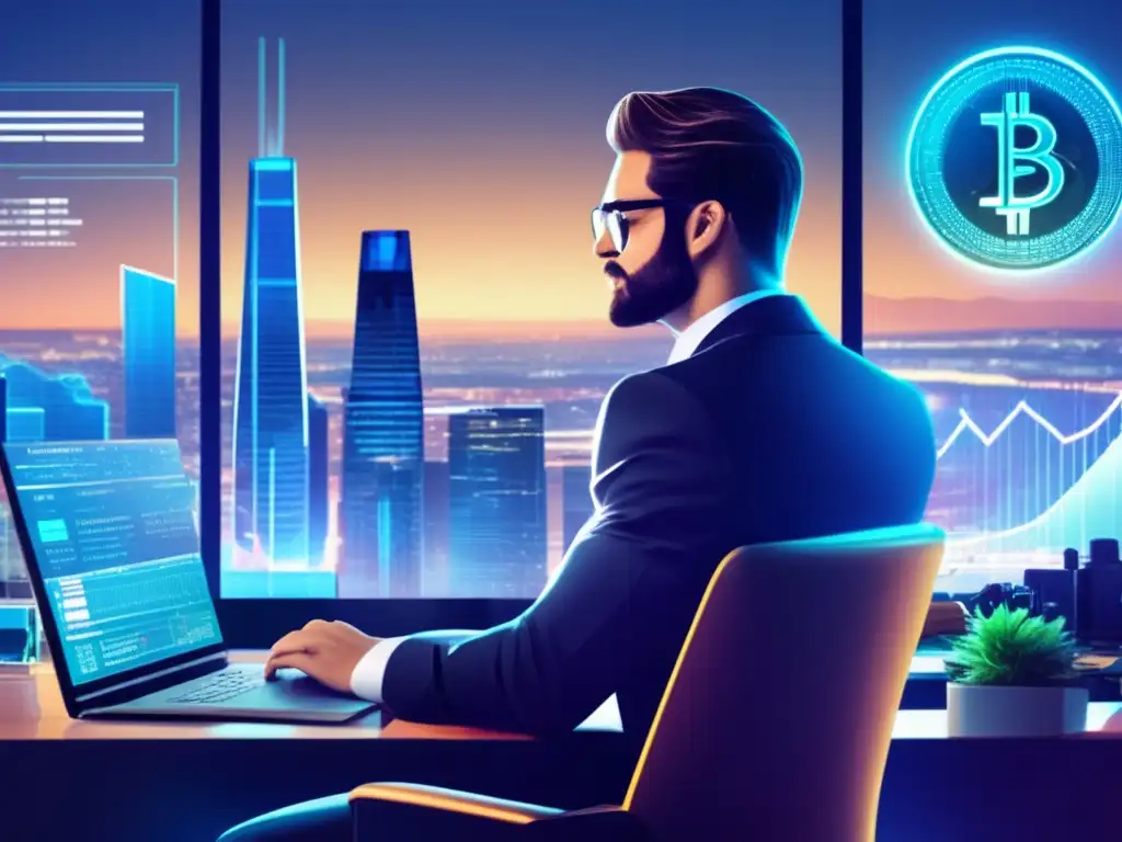 Abogado especializado en criptomonedas Asesoría legal para inversiones cripto con abogado profesional en moderno entorno