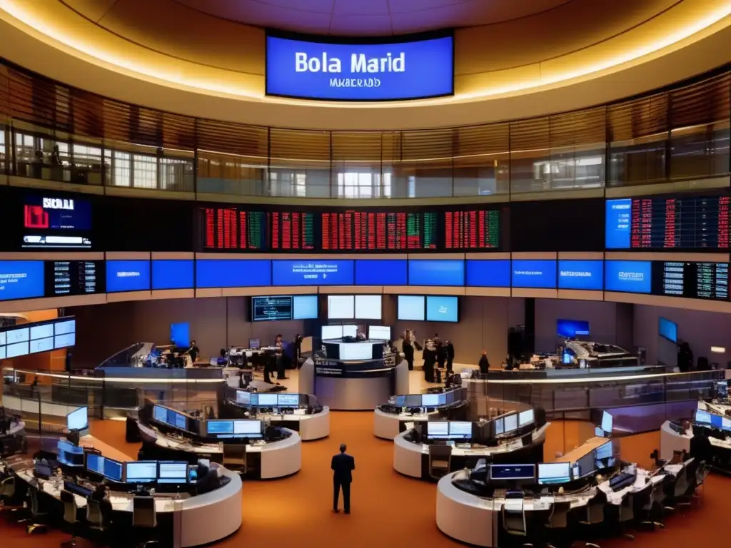 Traders en la Bolsa de Madrid Bolsa de Madrid: Impacto cultural en inversiones financieras