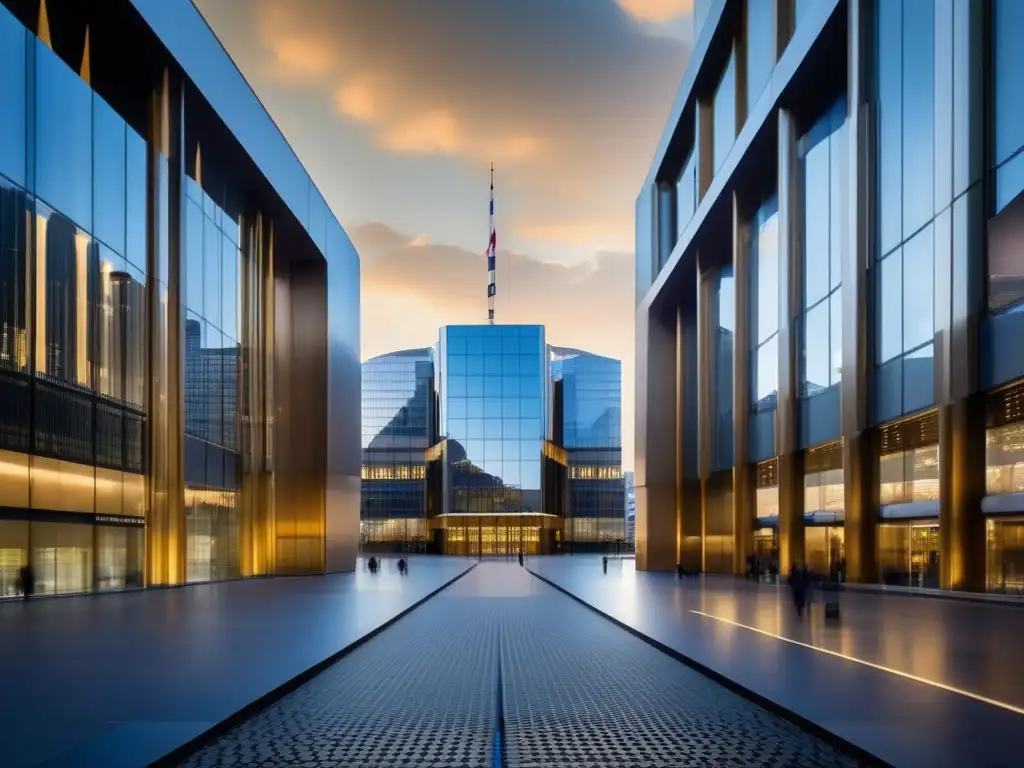 Bolsa de Frankfurt: Arquitectura y dinamismo Bolsa de Frankfurt, arquitectura moderna y dinamismo en la actividad de inversión