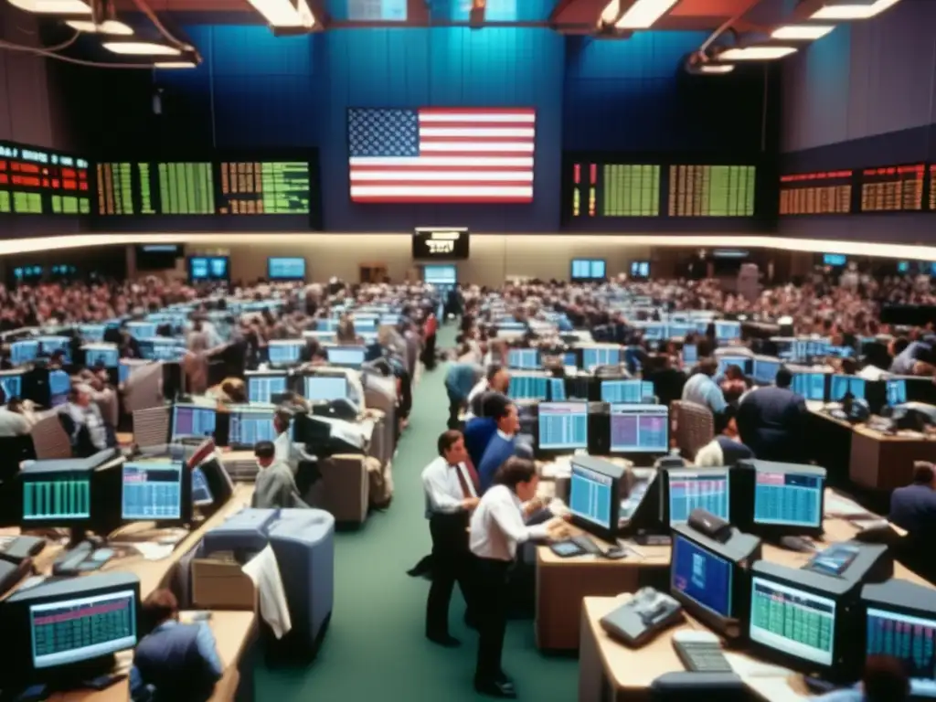 Caos en la bolsa durante Black Monday Caos en la bolsa durante el Black Monday 1987 - Causas y consecuencias