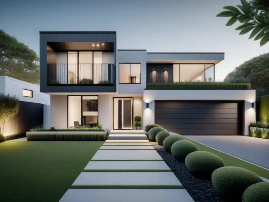 Renovación moderna y elegante Renovación de casa moderna con diseño minimalista