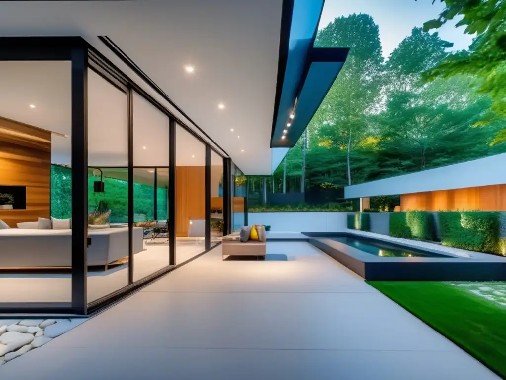 Casa moderna renovada, diseño arquitectónico impresionante Casa moderna renovada con estrategias de marketing para propiedades renovadas
