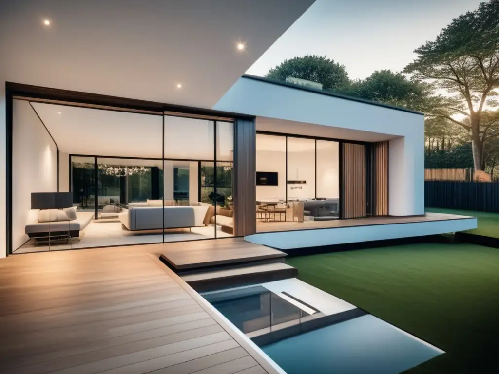 Casa de lujo renovada con estilo Casa renovada con estilo contemporáneo y estrategias de flipping inmobiliario