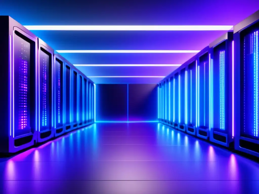 Centro de datos moderno, eficiente y sofisticado Centro de datos de minería de Bitcoin: Inicio seguro con tecnología avanzada
