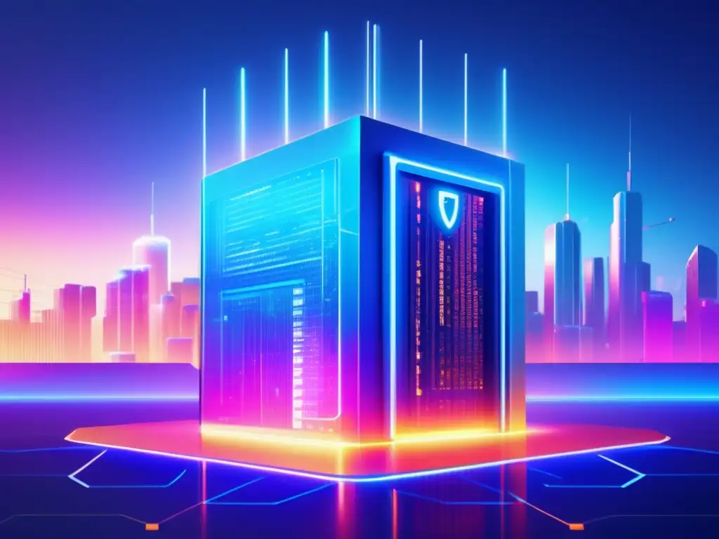 Fortaleza digital: Seguridad cibernética para inversores Guía de ciberseguridad para inversores novatos en una fortaleza digital moderna y cautivadora