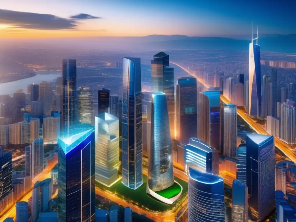 Ciclos comerciales inmobiliarios: expansión, auge y contracción Ciclos mercado propiedades comerciales: Fase expansión, auge y contracción en imagen 8k detallada