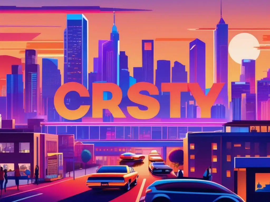 Ciudad moderna al atardecer Ciudad contemporánea al atardecer: Impuestos inversión inmobiliaria