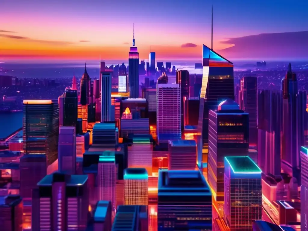 Ciudad moderna al atardecer Ciudad moderna al atardecer: consejos para adquirir inmueble sin capital propio