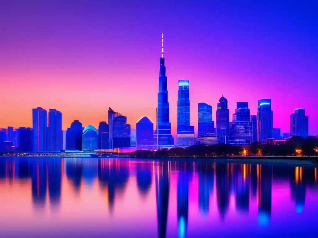 Ciudad moderna al atardecer Ciudad moderna al atardecer: Importancia niveles soporte resistencia