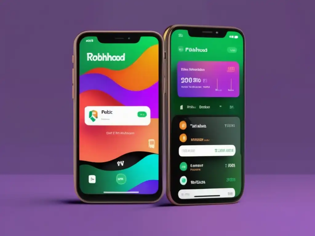 Comparación de interfaces: Public Comparativa plataformas inversión millennials
