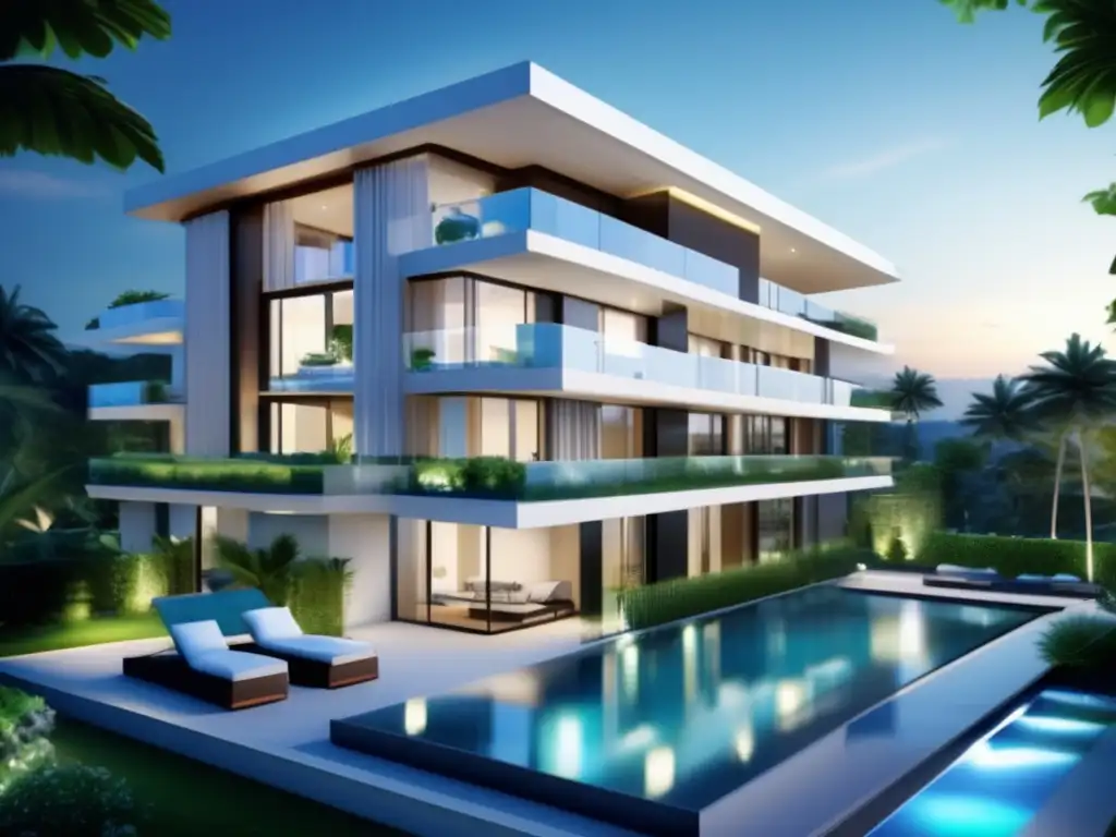 Apartamentos de lujo con amenities impresionantes Un complejo de apartamentos de lujo en destino turístico con alta rentabilidad financiera