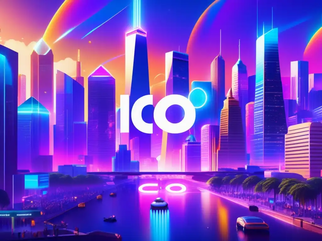 Ciudad digital: Financiamiento ICO ICO: Financiación comunitaria con criptomonedas y colaboración