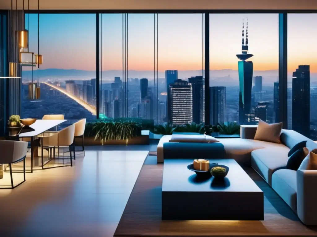 Moderno complejo de apartamentos en ciudad vibrante Consejos para invertir en propiedades: edificio moderno y lujoso en vibrante ciudad
