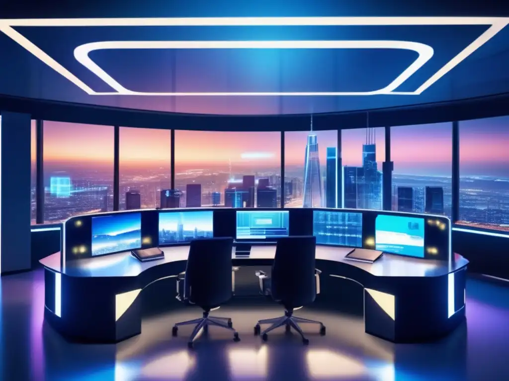 Control de seguridad futurista Control de seguridad hightech: Medidas de seguridad tecnológicas esenciales