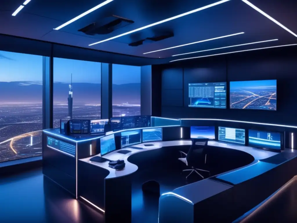 Futuro sistema de seguridad militar de alta tecnología Control de seguridad militar futurista