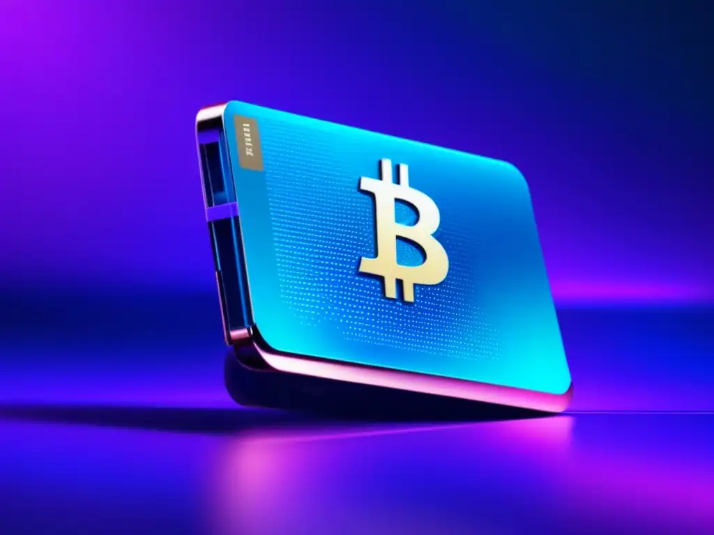 Cartera criptográfica segura y futurista Wallet criptomonedas seguro y protección legal