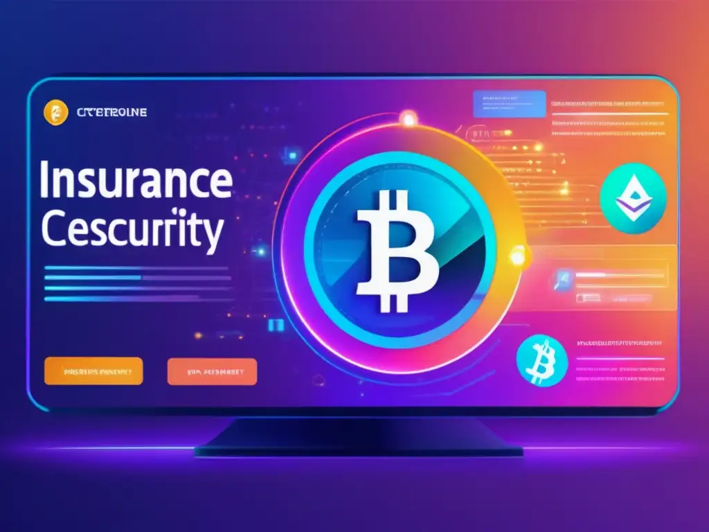 Plataforma digital futurista y segura Plataforma criptomonedas: seguro profesional y tecnológico
