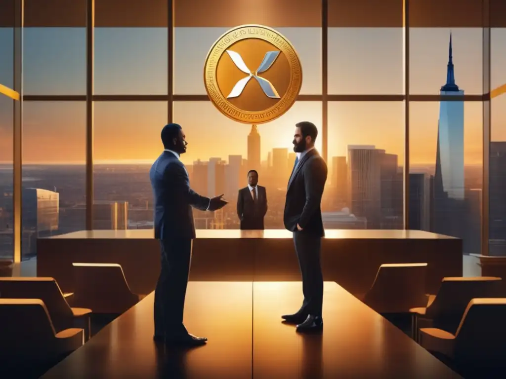 Batalla legal entre Ripple y SEC Desafíos legales Ripple XRP SEC: imagen impactante