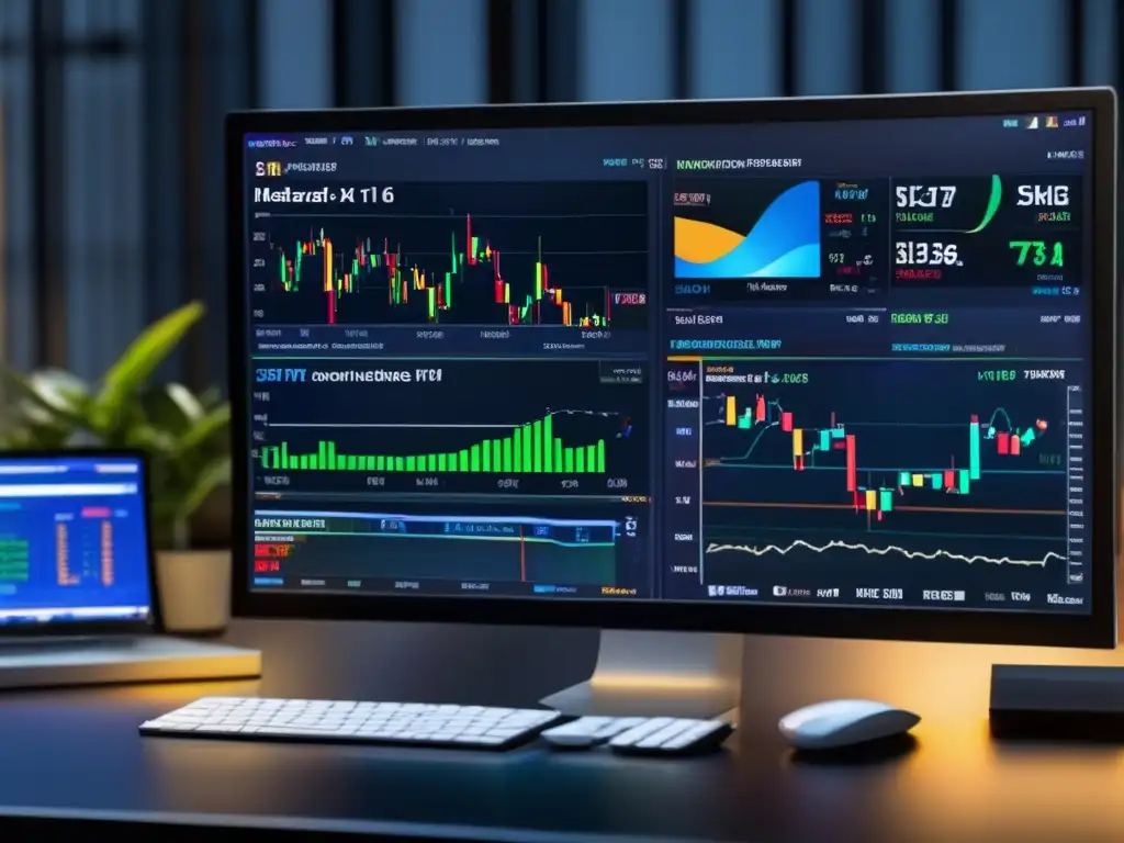 Comparación de MetaTrader 4 y MetaTrader 5 Diferencias MetaTrader 4 y 5 análisis: pantalla dual ultradetallada de plataformas de trading con gráficos y funciones avanzadas