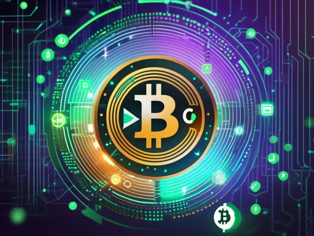 Batalla entre Bitcoin Cash y Bitcoin Diferencias Bitcoin Cash vs Bitcoin en imagen de código, logotipos y vortex