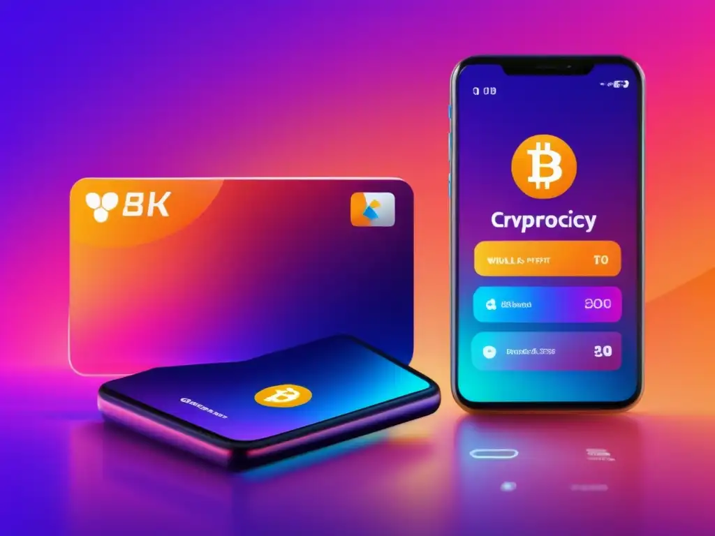 Interfaz de billetera digital moderna y segura Wallet cripto 8K: diseño moderno, seguridad avanzada y compatibilidad con criptomonedas - Comparativa plataformas wallets cripto