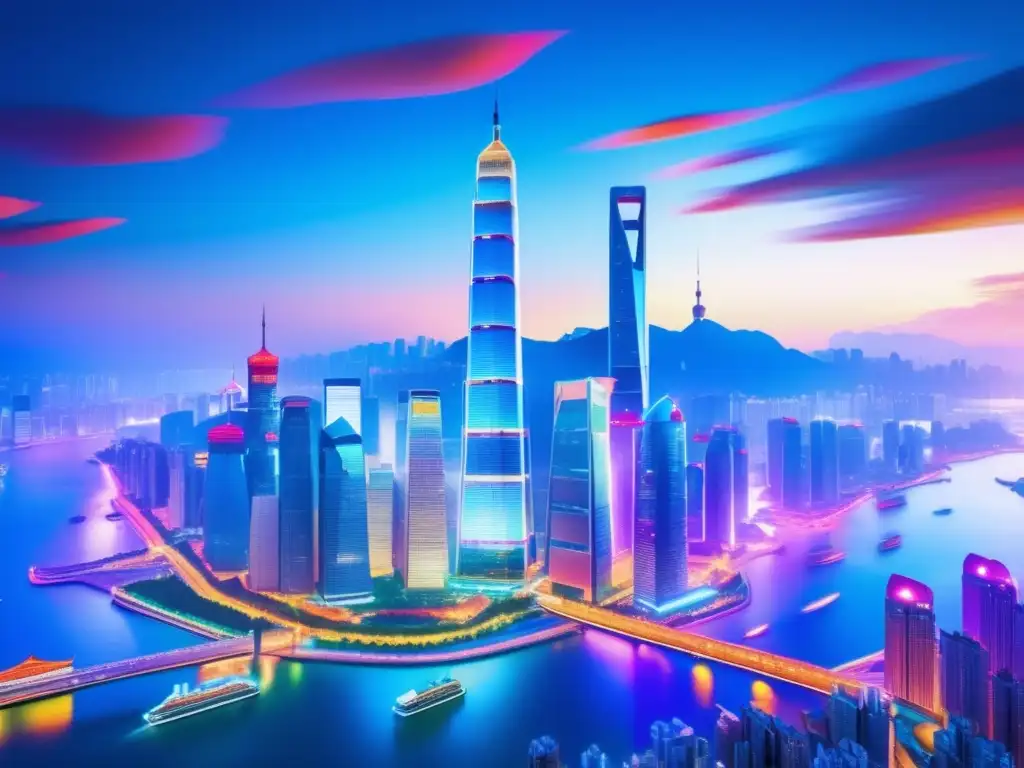 Distrito financiero vibrante y moderno en China Distrito financiero de China: consejos para inversión en China