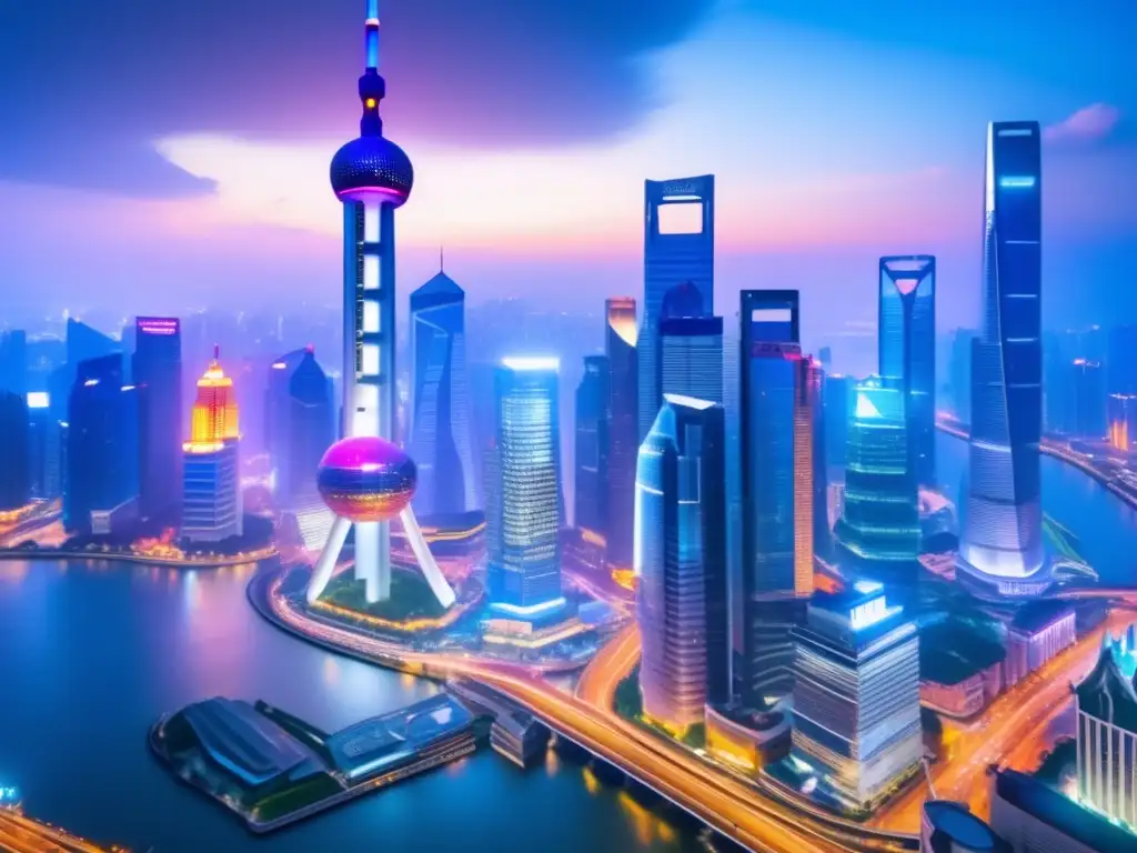 Financial district in Shanghai, China Distrito financiero de Shanghai: Inversión en Yuan, perspectivas y análisis