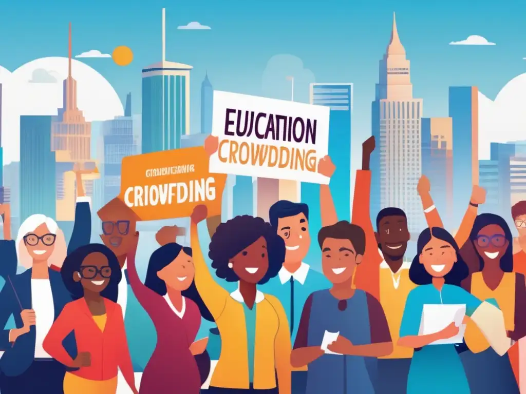 Campaña de crowdfunding para la educación Diversidad y colaboración: Ventajas de invertir en educación