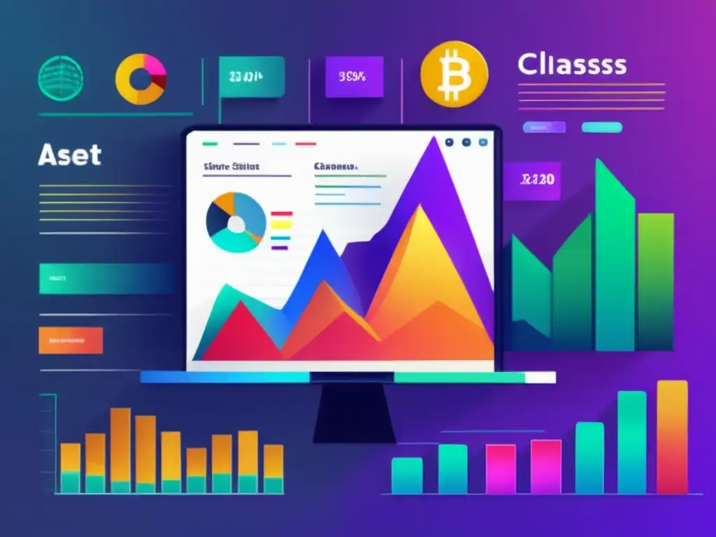 Portafolio inversión diverso Diversificación en inversiones: stocks, bienes raíces, commodities y criptomonedas