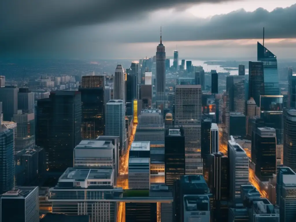 Ciudad en recesión económica: esperanza y resilencia Recesión económica: Estrategias de inversión y resiliencia