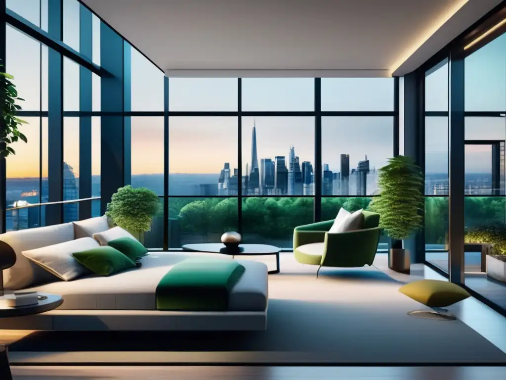 Edificio moderno con diseño sofisticado y vistas panorámicas Edificio de apartamentos moderno con diseño elegante y sofisticado - Comparativa Airbnb vs Alquiler Tradicional