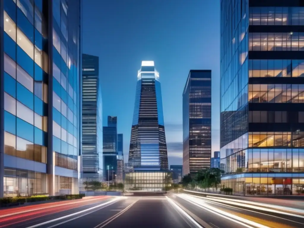 Edificio de oficinas moderno en una ciudad vibrante Edificio de oficinas moderno en una ciudad vibrante - Consejos inversión propiedades comerciales