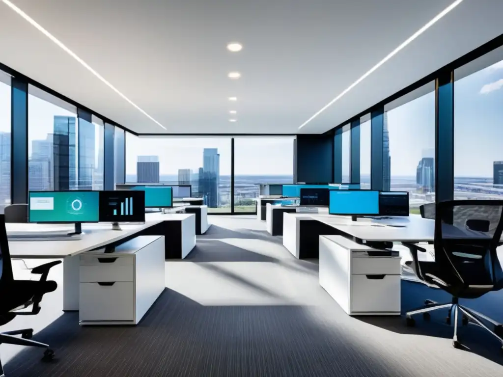 Equipo financiero colaborativo con tecnología Equipo financiero exitoso utilizando Roboadvisors en plan financiero