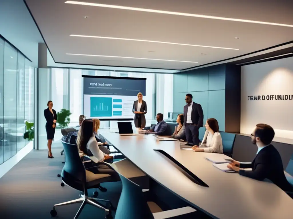 Equipo de profesionales en sesión de entrenamiento Equipo profesional en capacitación en medidas de seguridad tecnológicas