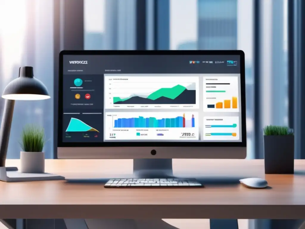 Espacio de trabajo moderno y eficiente Espacio de trabajo moderno con tecnología de inversión pasiva