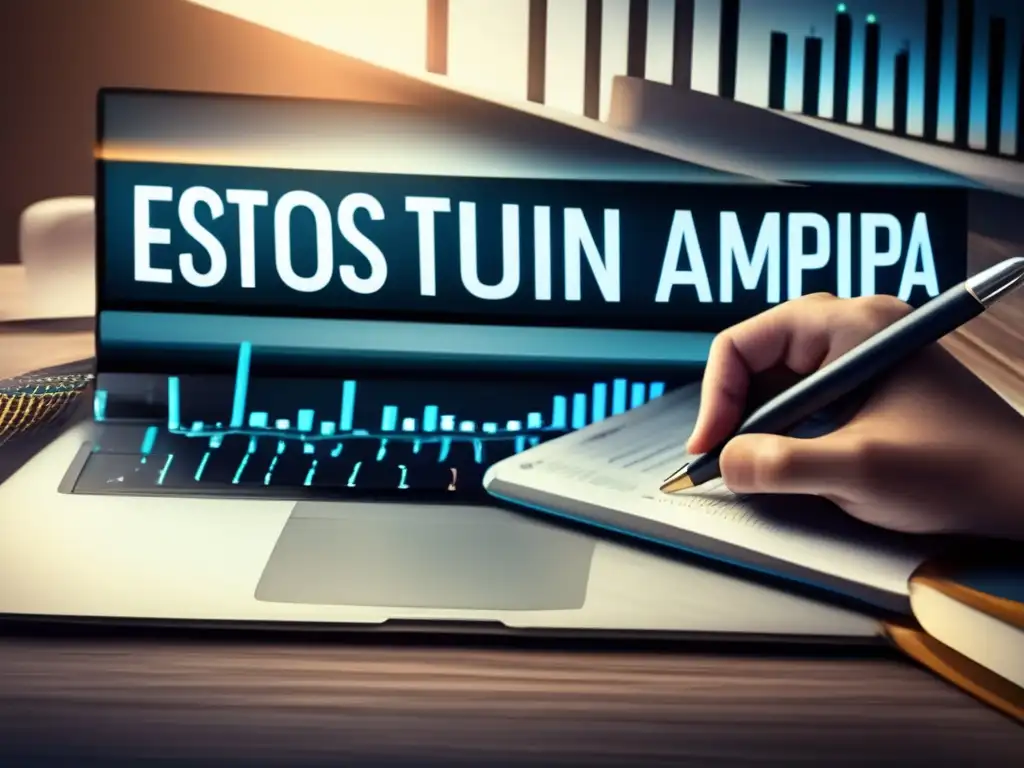 Trading de derivados: Profesionales en sala de operaciones Estrategias avanzadas de inversión en derivados en una sala de trading moderna y dinámica