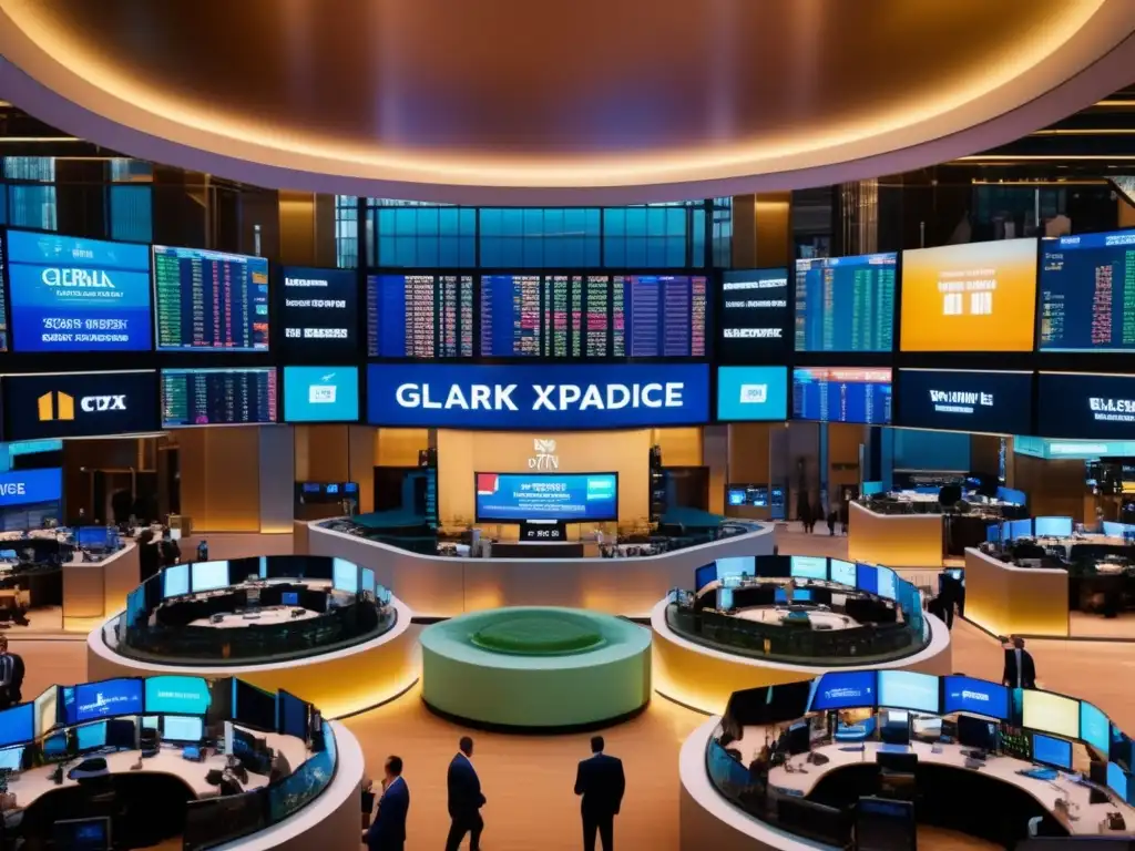 Mercado financiero global vibrante Estrategias de diversificación para inversiones en un vibrante mercado global