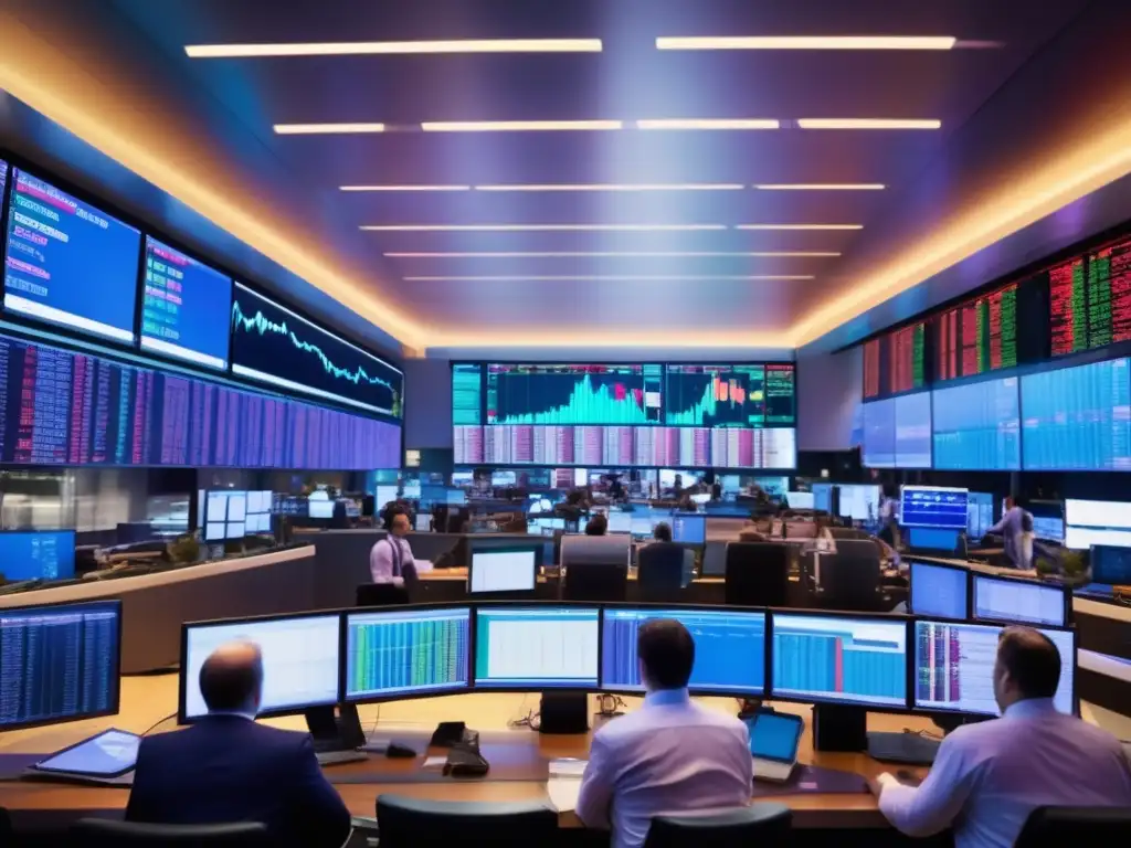 Mercado bursátil frenético, traders enérgicos Estrategias para evitar el efecto manada en el bullicioso y moderno mercado de valores