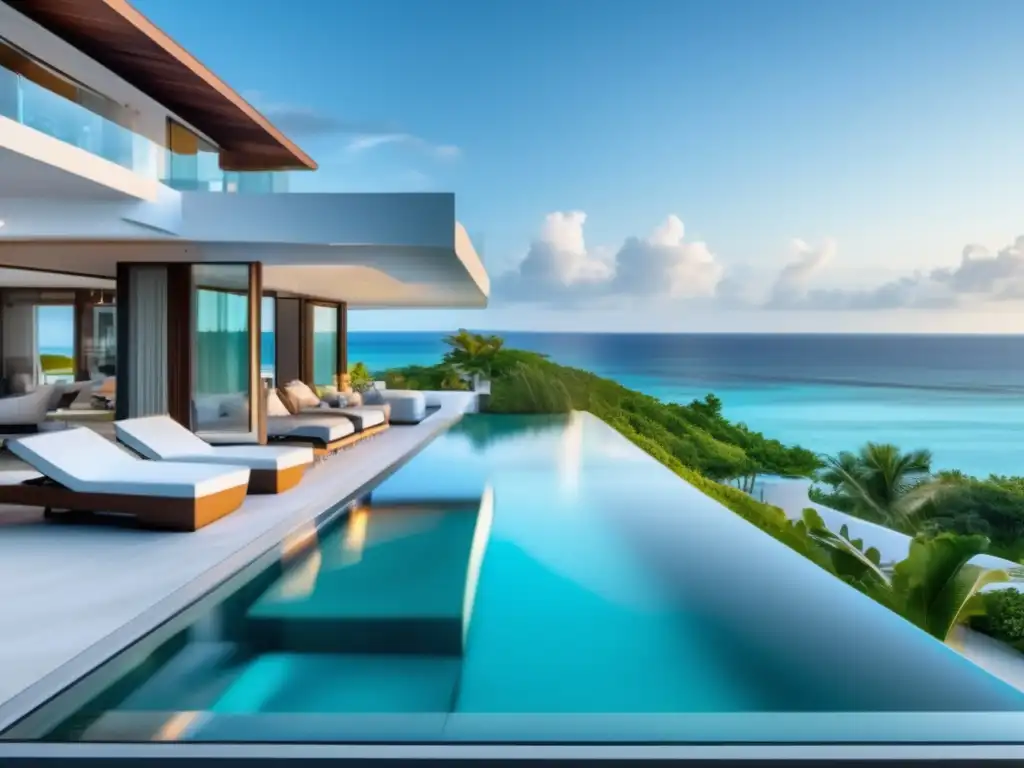 Villa de lujo frente a la playa Estrategias de inversión en propiedades vacacionales rentables