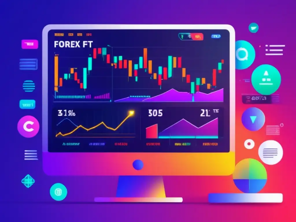 Plataforma forex futurista y eficiente Estrategias de trading automatizadas Forex con tecnología avanzada y diseño moderno