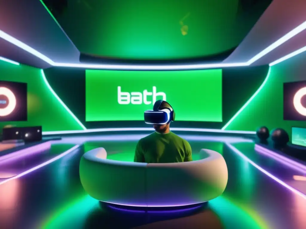 Estudio de streaming futurista con tecnología de vanguardia (50 caracteres) Un estudio de streaming futurista en 8K muestra beneficios de Theta Network en el streaming descentralizado